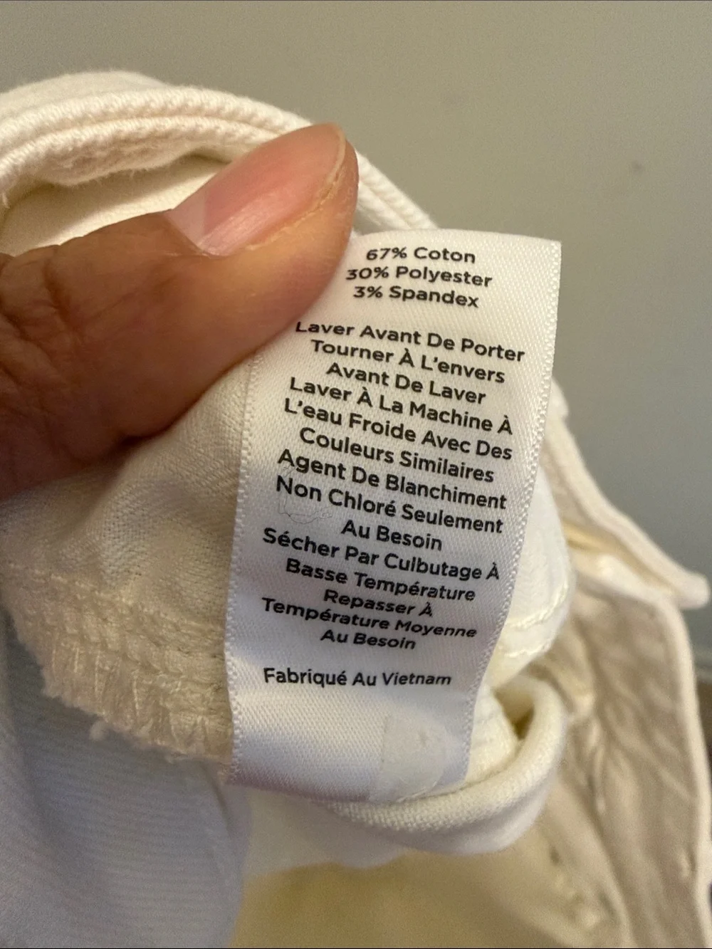 Talbots White Straight-Leg Jeans